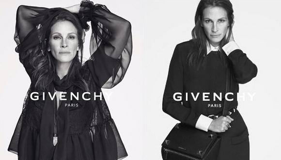 Julia Roberts es la nueva imagen de Givenchy