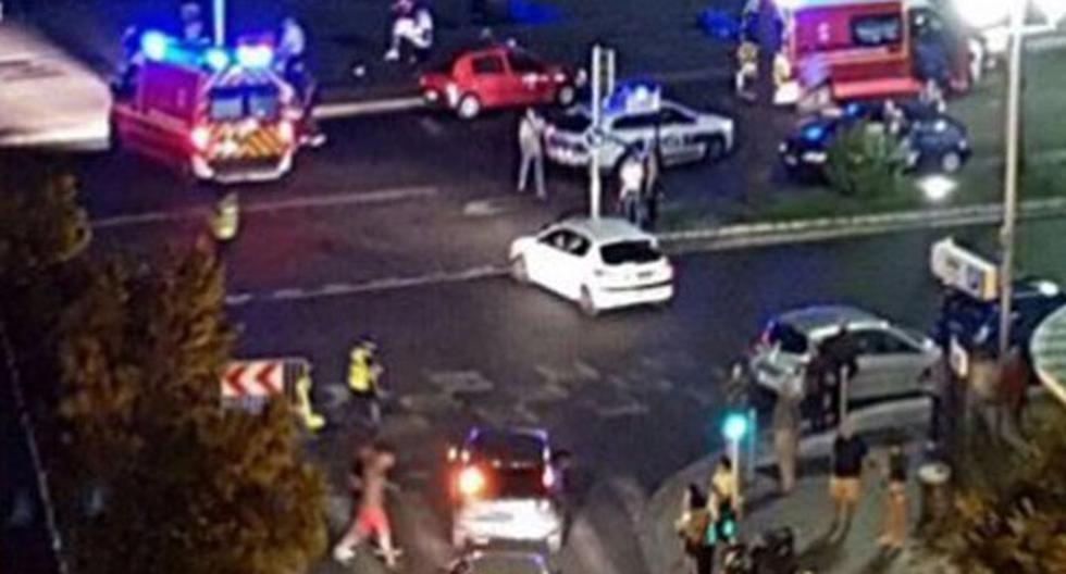 Ataque terrorista en Niza, Francia, dejó al menos 73 muertos y más de 100 heridos. (Foto: Twitter)