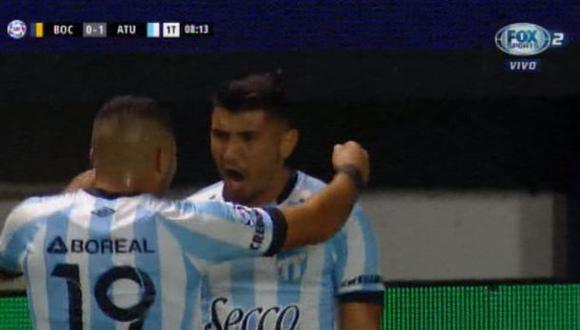Boca vs. Atlético Tucumán: xeneizes fueron sorprendidos en la Bombonera con este gol Núñez. (Foto: captura)