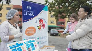 Cercado de Lima: este sábado realizarán campaña gratuita contra la anemia