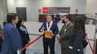 Fiscalía realiza diligencias en Ministerio de Vivienda por presuntas irregularidades en gestión de Geiner Alvarado