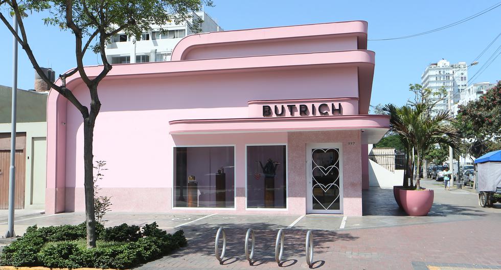 El local de la diseñadora Jessica Butrich (La Mar 997) luce un inconfundible color rosado en su exterior.