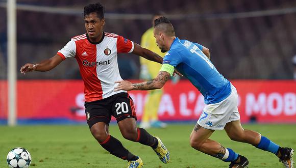 Renato Tapia tiene contrato vigente con Feyenoord. (Foto: AFP)