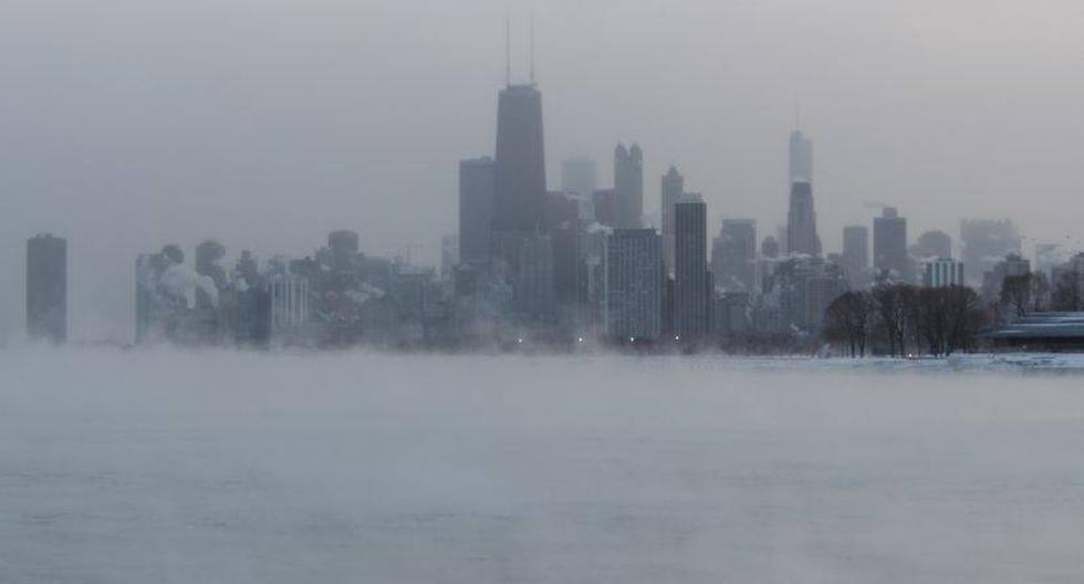 La ciudad de Chicago amaneció congelada. (Foto: akasped/Flickr)