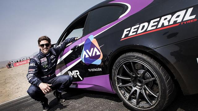 Alex Heilbrunn disputa el campeonato a bordo de su BMW M3.