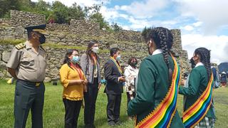 Cusco: dos adolescentes se convirtieron en alcaldesas por un día en Machu Picchu | VIDEO 