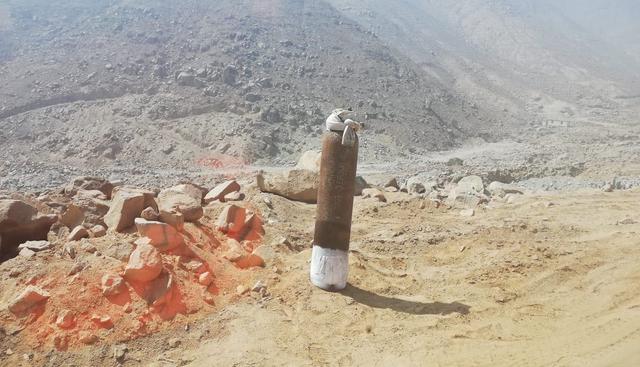 La fuga de gas se inició en una chatarrería cercana al centro educativo, en Chosica. Los menores presentaron dolores de cabeza y vómitos. (Foto: Difusión)