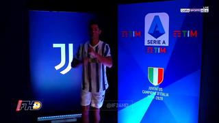 El divertido baile de Cristiano Ronaldo en la ceremonia de premiación de Juventus | VIDEO