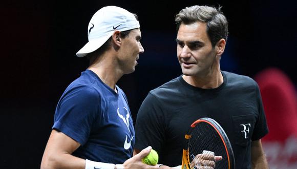Roger Federer y Rafael Nadal se conocen desde el 2004. (Foto: AFP)