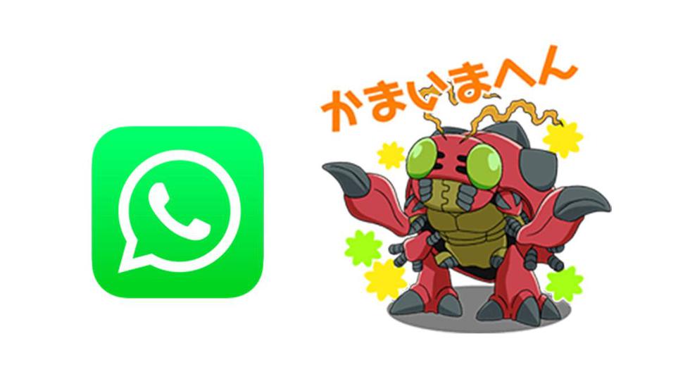 ¿Deseas tener a Tentomón y otros Digimon en tu WhatsApp? Descarga el pack de stickers oficial. (Foto: WhatsApp)