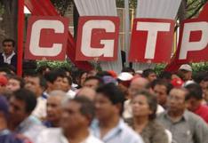 CGTP marchará contra la Ley de Servicio Civil el 27 de julio