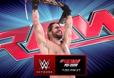 El día después de Wrestlemania: Monday Night RAW 