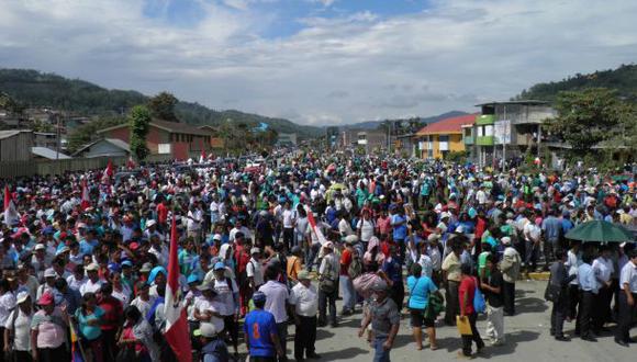 Vraem: cocaleros evalúan marcha de sacrificio a Lima