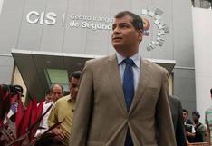 Rafael Correa no quería retirar a embajador Riofrío: "No sacrifico inocentes"