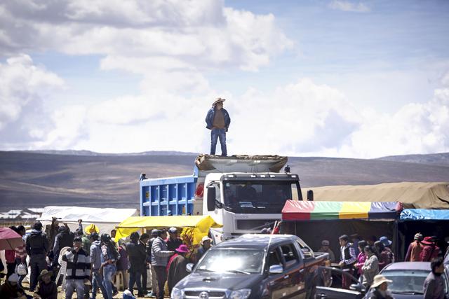 En su novena edición, la competencia Rally Vicco congrega en la provincia de Pasco a 40 conductores de vehículos pesados. (Foto: Elías Alfageme)