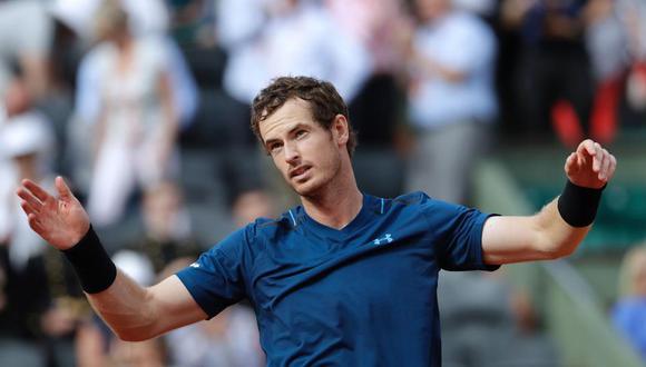 Mediante un comunicado publicado en Facebook, Andy Murray explicó que pasó por un quirófano para solucionar un problema en su cadera. (Foto: AFP)