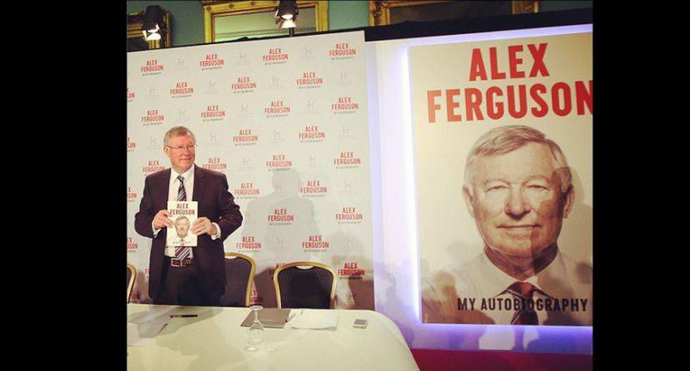 Ferguson durante la presentaci&oacute;n. (Foto: Cortes&iacute;a/Instagram Manchester United)