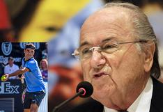 Joseph Blatter cuestionó a Roger Federer