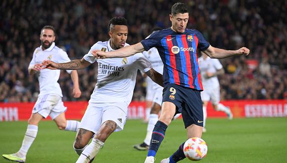En El Comercio te compartimos los horarios del mundo para no perderte el duelo entre Real Madrid y Barcelona por LaLiga EA Sports. Foto: AFP