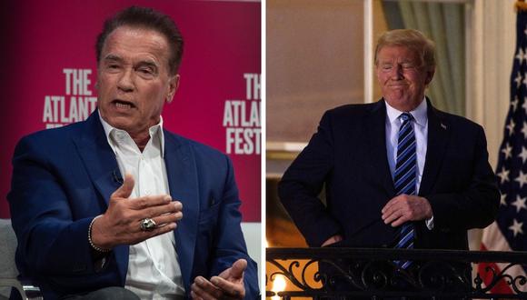 Arnold Schwarzenegger dio un fuerte discurso contra el presidente Donald Trump en redes sociales.(Foto: Nicholas Kamm / Olivier Doulivery / AFP)