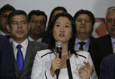 Keiko Fujimori:“No soy líder de una organización criminal, ni he cometido delito”
