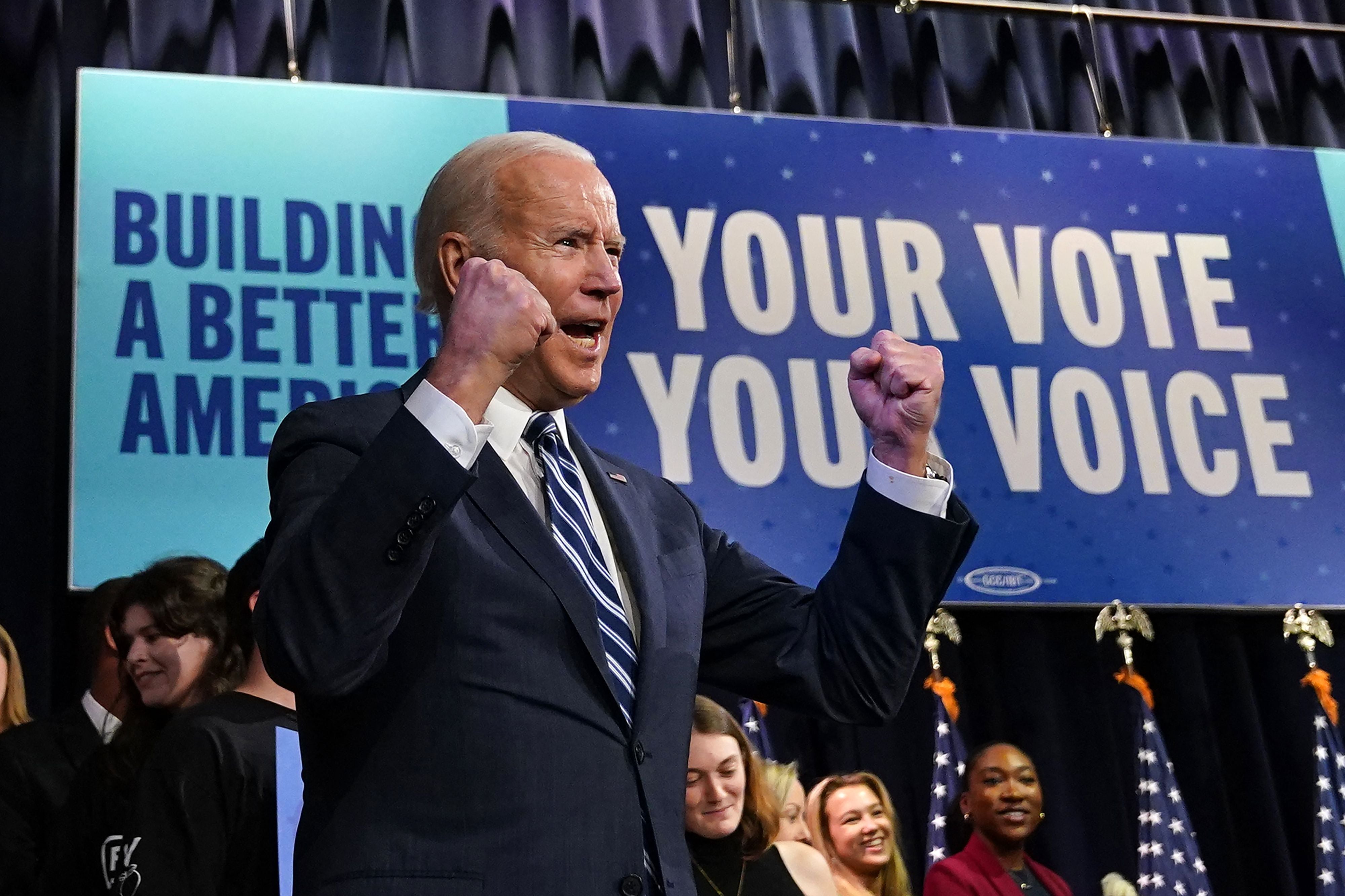 Biden has not yet confirmed that he will run for re-election in 2024, an announcement that he will make only at the beginning of next year, according to what he said. 