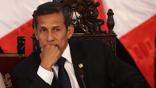 Ollanta Humala: Confirman caída de su aprobación por Tía María