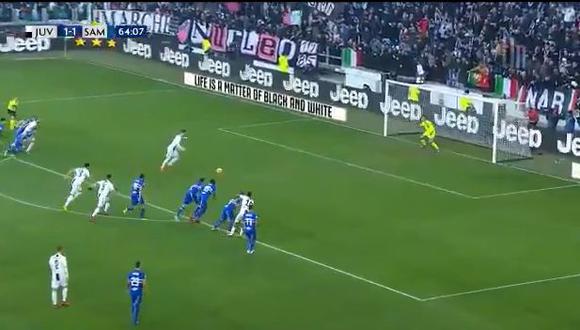 Cristiano Ronaldo, estrella de la Juventus se ha transformado en el nuevo máximo artillero de la Serie A luego de convertirle un doblete a la Sampdoria. (Foto: captura de pantalla)