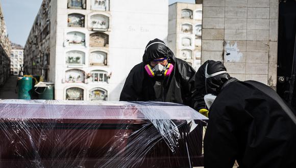 La cantidad de fallecidos aumentó este miércoles. (EFE/ Sergi Rugrand)