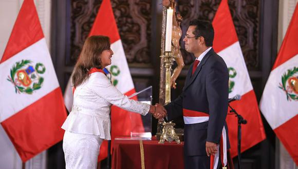 José Tello, ministro de Justicia y Derechos Humanos de la gestión de la presidenta Dina Boluarte | Foto: Presidencia