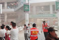 Surco: evacúan centro comercial Jockey Plaza por amago de incendio