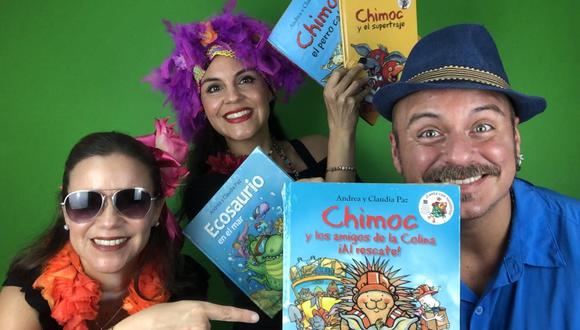 Andrea, Claudia y Cristobal Paz llevan más de 10 años llenando el Perú de literatura para los más pequeños