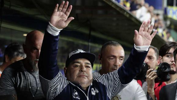¿Cómo protegen a Diego Maradona del coronavirus? | Foto: AFP