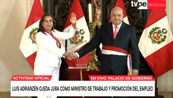 Luis Adrianzén Ojeda es el nuevo ministro de Trabajo y Promoción del Empleo. (Foto: TV Perú)