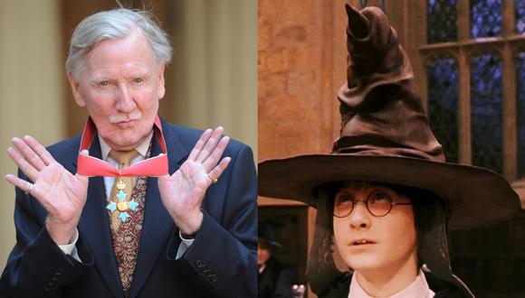 Leslie Phillips fue el responsable de dar voz al sombrero seleccionador de Harry Potter. (Foto: AFP/Warner Bros. Pictures).