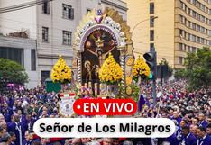 Tercera procesión del Señor de los Milagros EN VIVO: dónde está la imagen del Cristo Morado