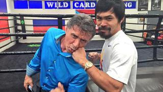 Manny Pacquiao publica foto junto a “Rocky”: ¿Quién ganaría?