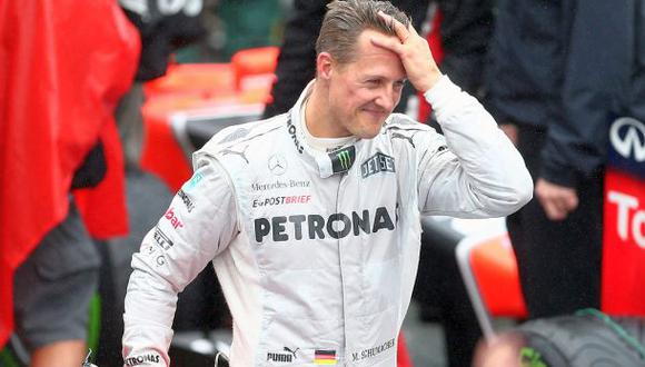 Michael Schumacher, ex campeón de Fórmula 1, "no puede caminar"