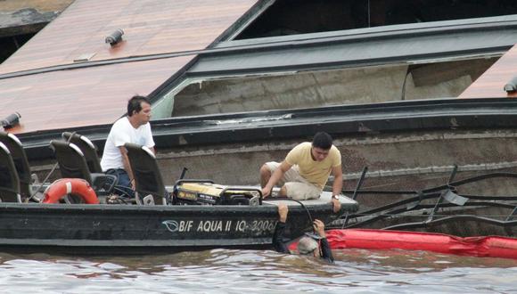 Iquitos: cinco cadáveres permanecen atrapados en crucero - 1