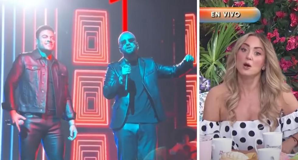 Andrea Legarreta defends Maluma after presentation with Carlos Rivera: “Sing you” |  VIDEO
