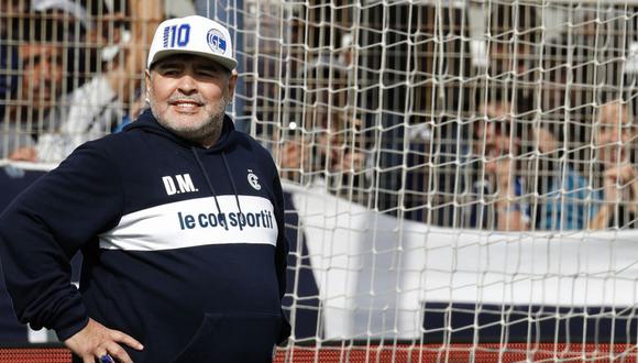 Un hincha del 'lobo' platense buscó en Google Translate el significado del nombre de Diego Maradona en el traductor de Google | Foto: AFP