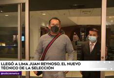 Selección peruana: Juan Reynoso arribó a Perú y será presentado como DT de la Blanquirroja | VIDEO