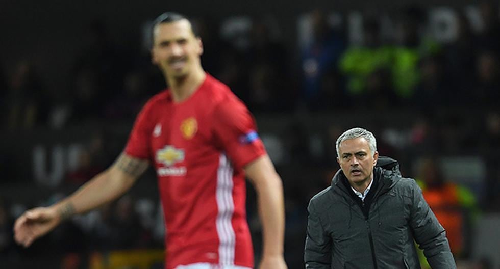 Jose Mourinho cree que Zlatan Ibrahimovic tendrá para rato fuera de las canchas. (Foto: Getty Images)