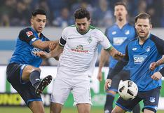 Hoffenheim vs Werder Bremen: resultado, resumen y goles con Claudio Pizarro