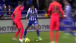 Barcelona: Neymar zafó de rivales de forma increíble (VIDEO)