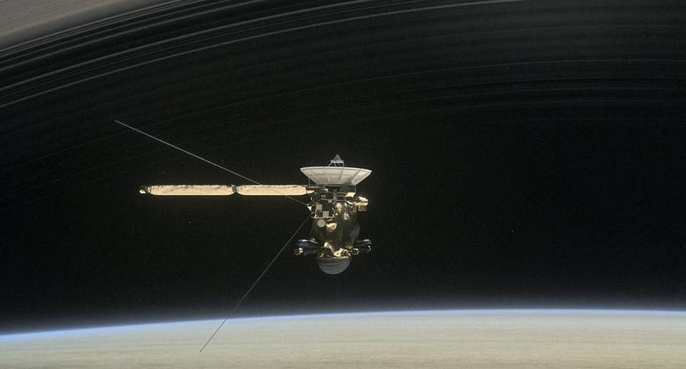 Cassini explorando Saturno. (Foto: NASA)
