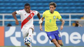 Dura caída | Perú fue goleado 0-3 por Brasil en el Sudamericano sub 20 