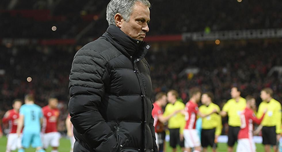 José Mourinho, técnico del Manchester United, conoció su sanción tras su expulsión en el partido ante West Ham United. (Foto: Getty Images)