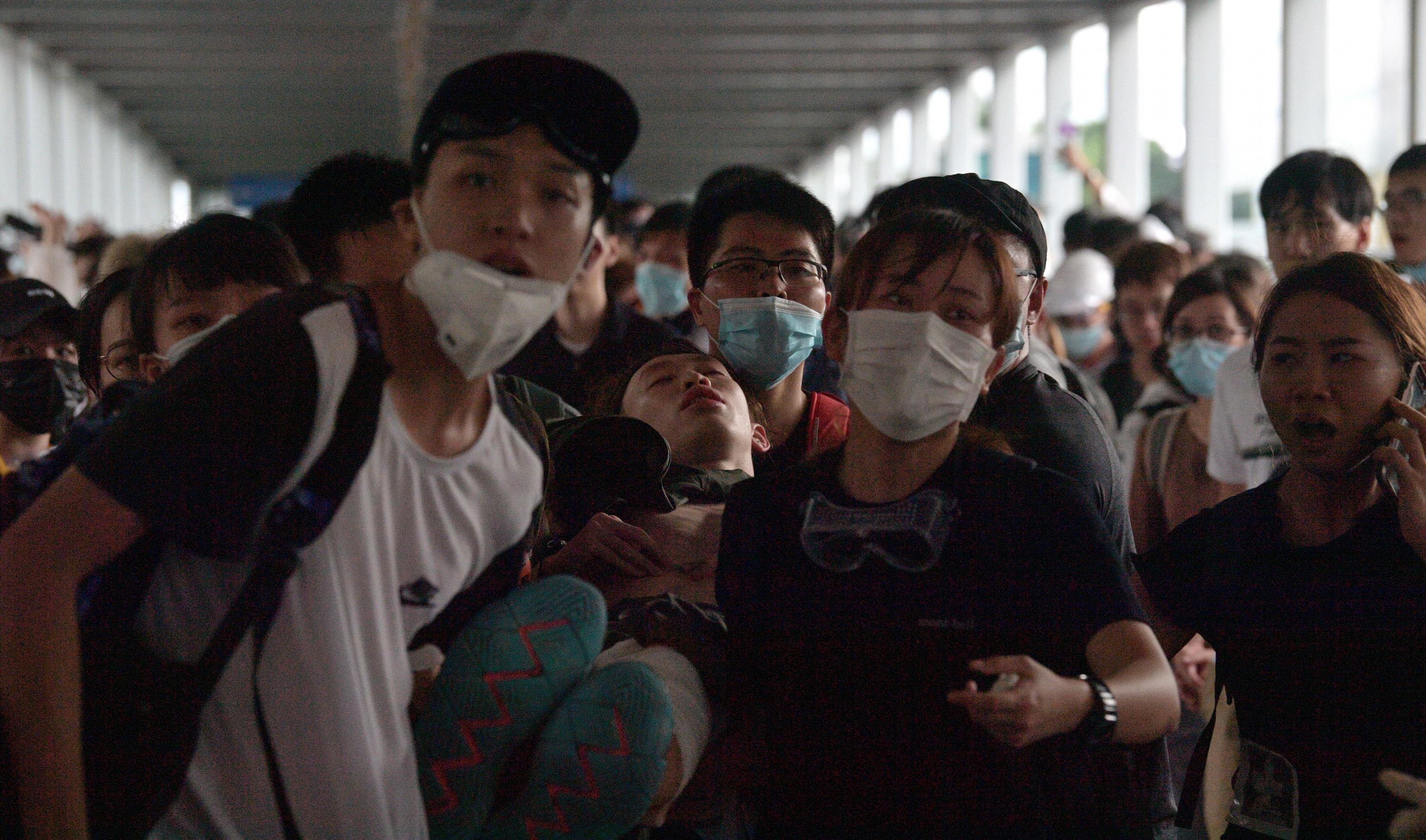Hong Kong: Protestas contra ley de extradición a China desatan la violencia y dejan más de 20 heridos. (AFP).
