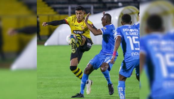 Barcelona SC se enfrentó a Universidad Católica en partido por la Liga Pro de Ecuador(Foto: @BarcelonaSC)